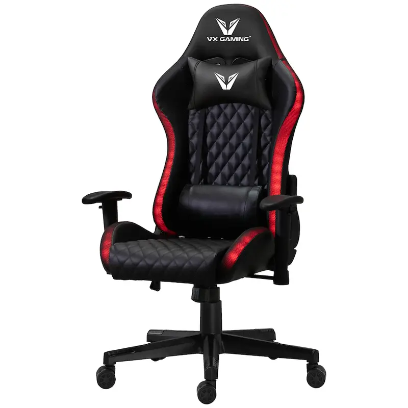 VX Gaming Lumas High-Back Gaming Chair with RGB Lights