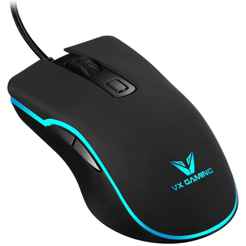 VX Gaming Hypnos Series Gaming Mouse with Rainbow Lighting